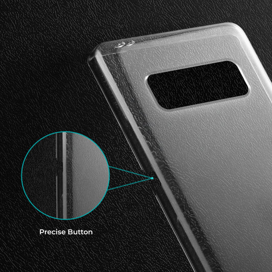 Crystal Clear Hard Back Anti-Yellowing Phone Case For Samsung note 8