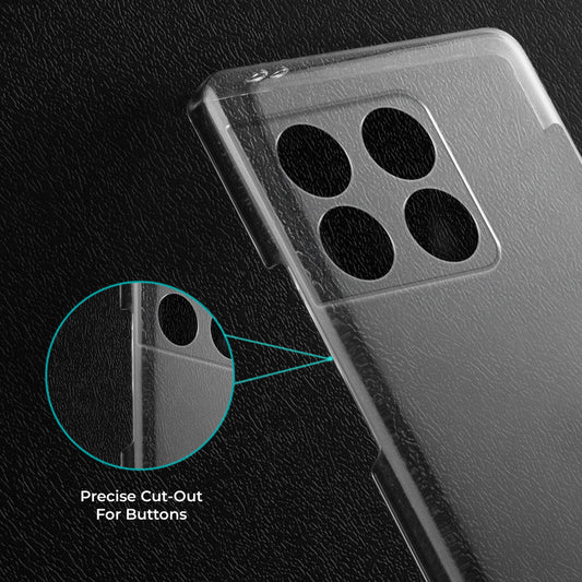 Crystal Clear Hard Back Anti-Yellowing Phone Case For OnePlus 10T 5G