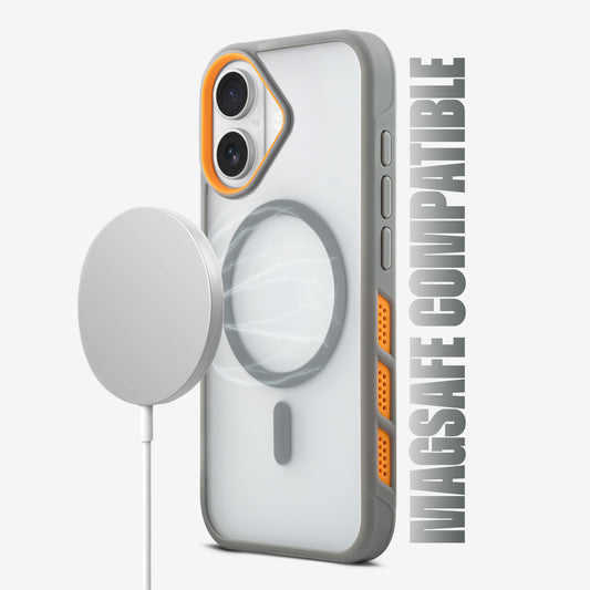 Functional and Stylish with Enhanced Heat Management Magsafe Compatible Back Cover