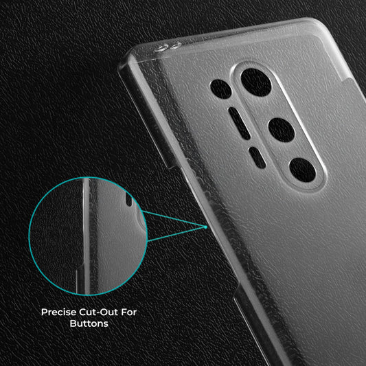 Crystal Clear Hard Back Anti-Yellowing Phone Case For OnePlus 8 pro