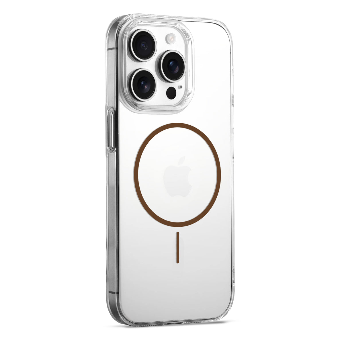 Crystal Clear Anti-Yellowing Wireless Charging Support Case For Apple iPhone 15 Pro Max