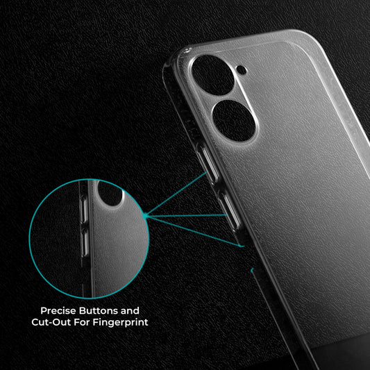 Crystal Clear Hard Back Anti-Yellowing Phone Case For Realme 10 Pro