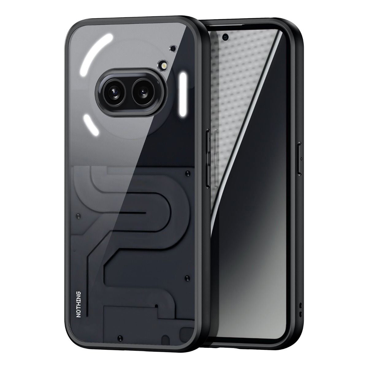 Soft Frame Clear Case For Nothing Phone 2A