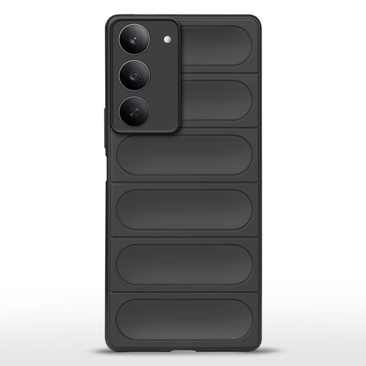 Liquid Soft Silicone Case Minimalistic Design With Camera Protection Back Cover For Realme 14x 5G