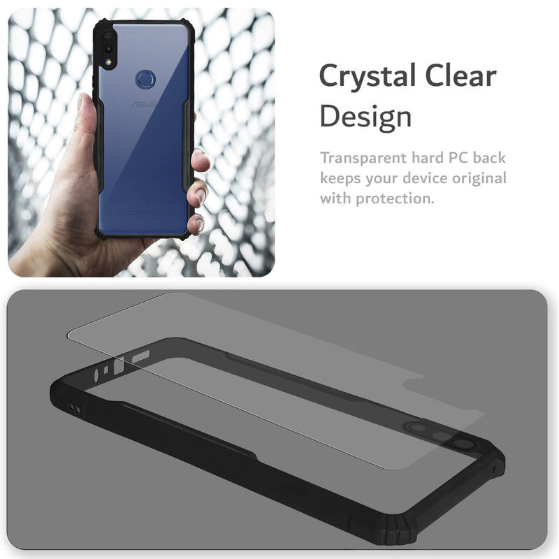 Premium Acrylic Transparent Back Cover for Asus Zenfone Max Pro M1