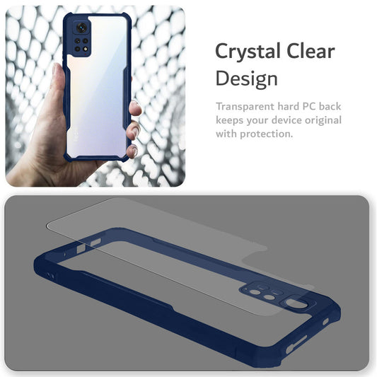 Premium Acrylic Transparent Back Cover for Redmi Note 11