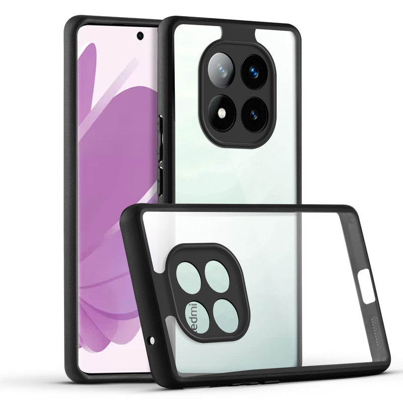 Soft Frame Clear Case For Redmi Note 14 Pro Plus 5G