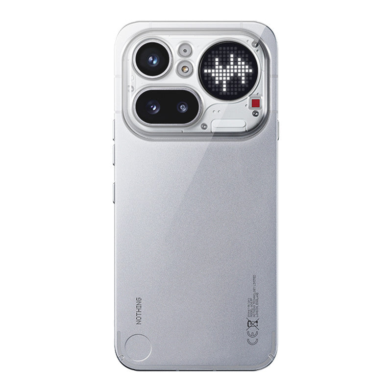 Back view of Nothing Phone 4A Pro 5G showing camera module and clean rear design with protective case