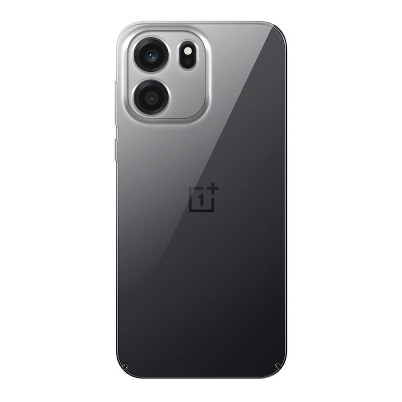 Back view of OnePlus Nord CE 6 5G showing camera module and clean rear design with protective case