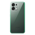 Back view of Oppo F33 5G showing camera module and clean rear design with protective case