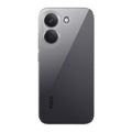 Back view of Poco X8 Pro 5G showing camera module and clean rear design with protective case