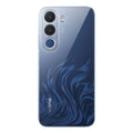 Back view of Realme C100x 5G showing camera module and clean rear design with protective case