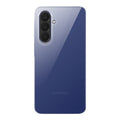 Back view of Samsung M47 5G showing camera module and clean rear design with protective case