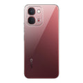 Back view of Vivo T5x 5G showing camera module and clean rear design with protective case