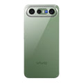 Back view of Vivo X300 FE 5G showing camera module and clean rear design with protective case