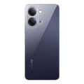 Back view of Vivo Y21 5G showing camera module and clean rear design with protective case