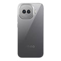 Back view of iQOO 15R 5G showing camera module and clean rear design with protective case