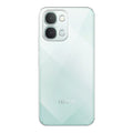 Back view of iQOO Z11x 5G showing camera module and clean rear design with protective case