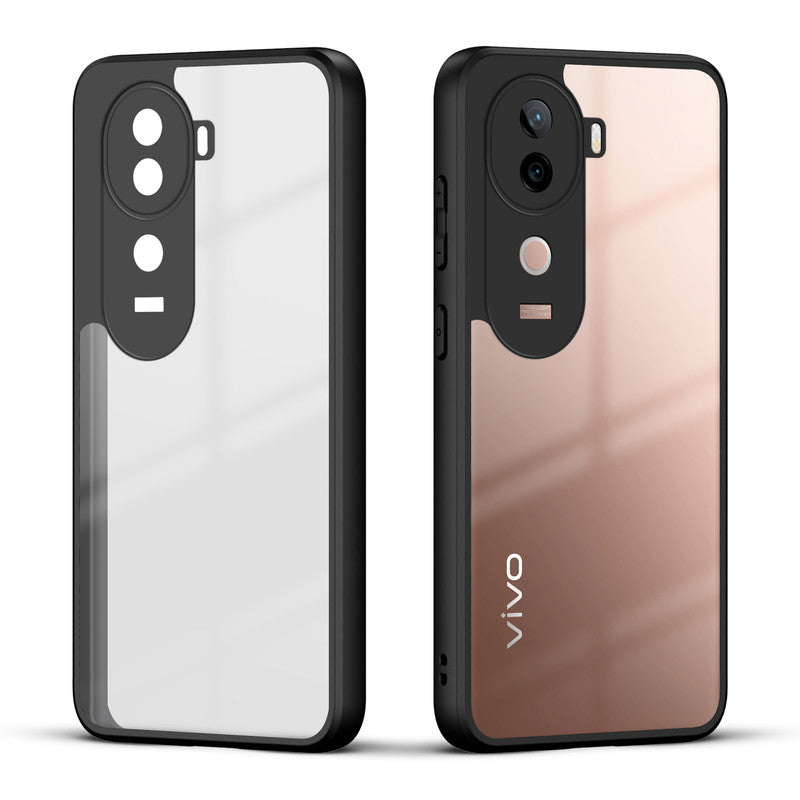 Soft Frame Clear Case For Vivo V40e 5G