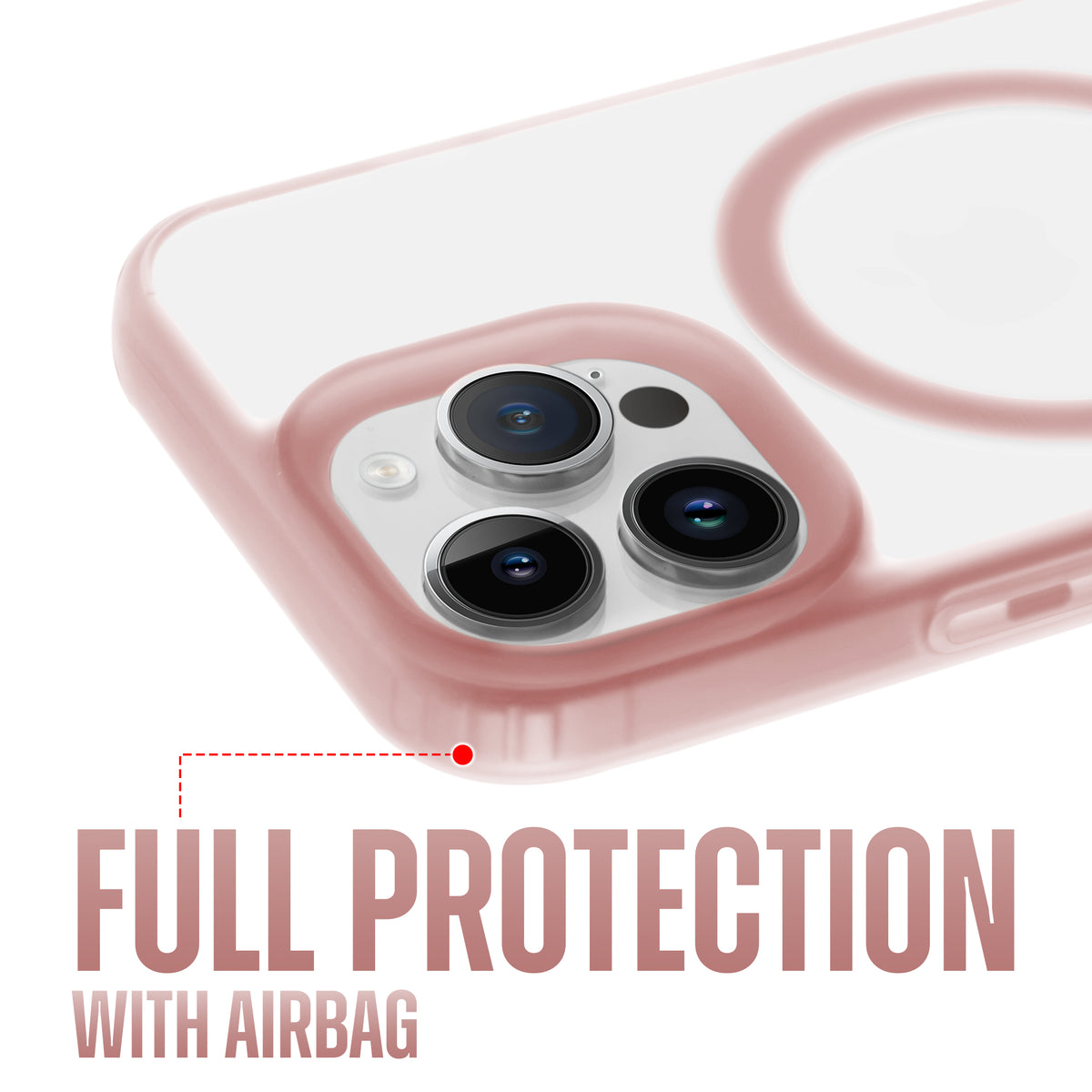 Slim Matte Finish Back With Wireless Charging Support-Compatible Cover for Apple iPhone 16 Pro