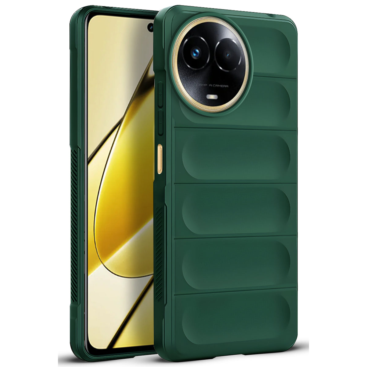 Soft Silicone Comfort Grip Back Cover Case For Realme 11X 5G