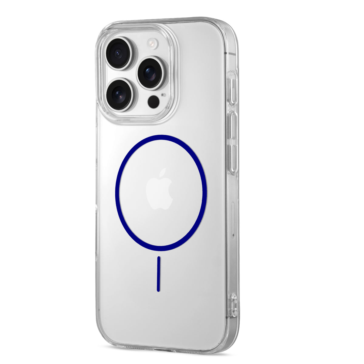 Crystal Clear Anti-Yellowing Wireless Charging Support Case For Apple iPhone 15 Pro Max