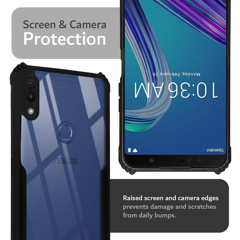 Premium Acrylic Transparent Back Cover for Asus Zenfone Max Pro M1