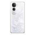 Back view of Vivo Y400 5G showing camera module and clean rear design with protective case