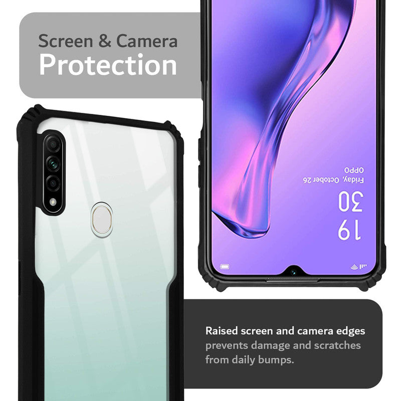 Premium Acrylic Transparent Back Cover for Oppo A31