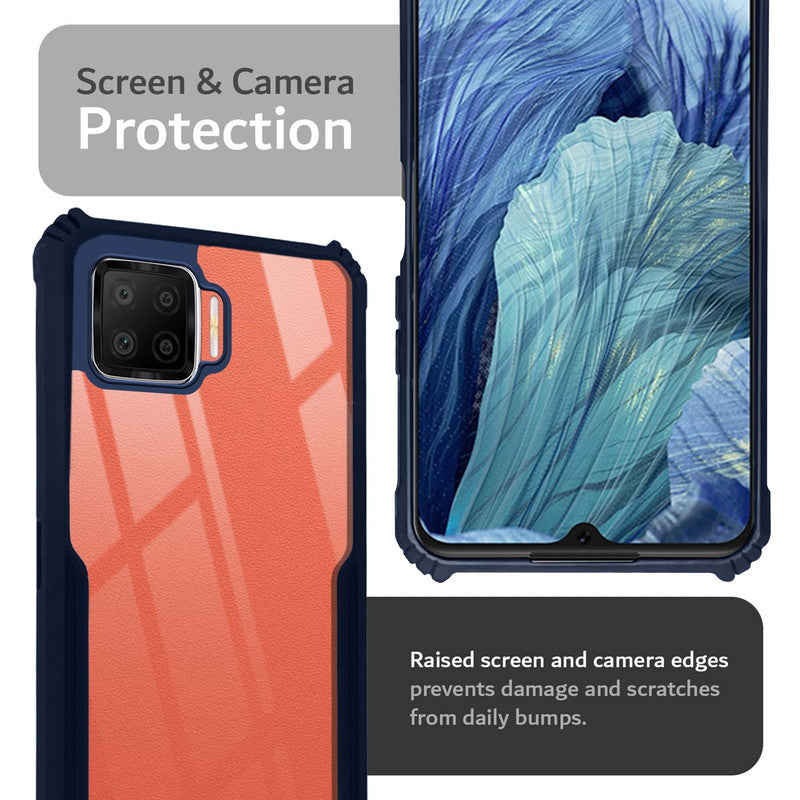 Premium Acrylic Transparent Back Cover for Oppo F17 4G