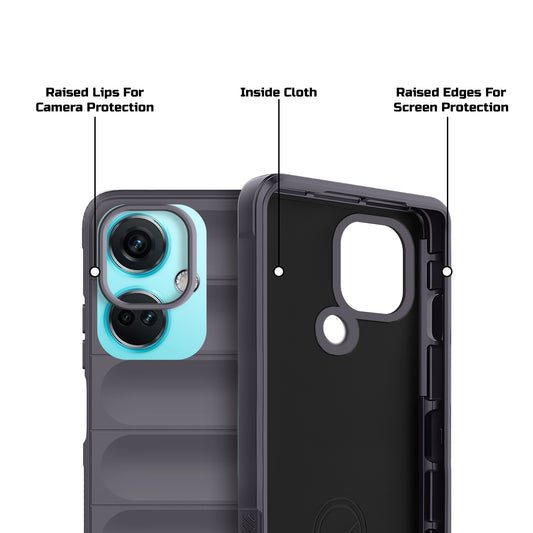 Soft Silicone Comfort Grip Back Cover Case For Poco C51