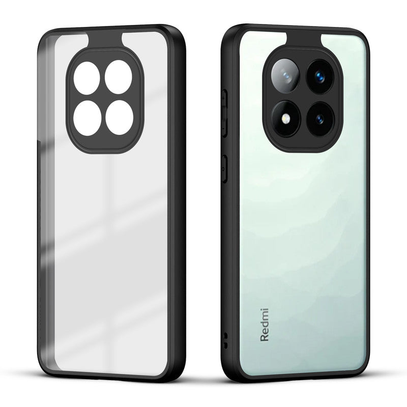 Soft Frame Clear Case For Redmi Note 14 Pro Plus 5G