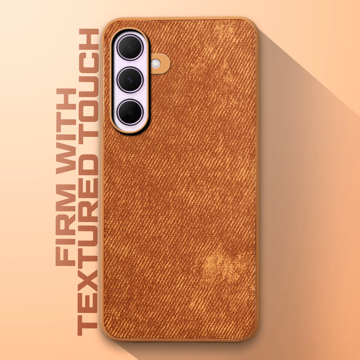 Denim Jeans Cloth Back Cover Case for Samsung A35 5G
