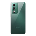 Back view of Oppo A5 5G showing camera module and clean rear design with protective case