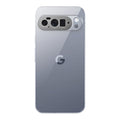 Back view of Google Pixel 10 Pro XL 5G showing camera module and clean rear design with protective case