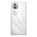 Back view of Vivo V50e 5G showing camera module and clean rear design with protective case