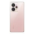 Back view of Realme 15 5G showing camera module and clean rear design with protective case