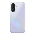 Back view of Samsung A37 5G showing camera module and clean rear design with protective case