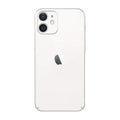 Side profile of clear hard back case highlighting lanyard hole, hard TPU edges, precise port cut-outs and non-yellowing back panel for Apple iPhone 11