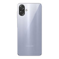 Back view of Samsung A07 5G showing camera module and clean rear design with protective case