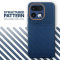 Textured soft silicone back cover for Realme 16 Pro 5G, blue finish with comfortable anti-slip grip