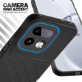 Realme 16 Pro Plus 5G Black silicone case with raised camera ring for extra lens protection and stylish look