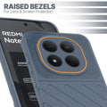 Slim Grey silicone back cover for Redmi Note 15 Pro 5G with strong drop protection and soft feel