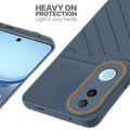 Silicone case for iQOO Z10R 5G with raised edges for screen and camera protection in Grey