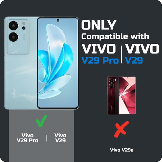 Liquid Silicone Comfort Grip Soft Touch Matte TPU Case for Vivo V29 5G | Vivo V29 Pro 5G