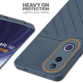 Silicone case for Vivo T4R 5G with raised edges for screen and camera protection in Grey