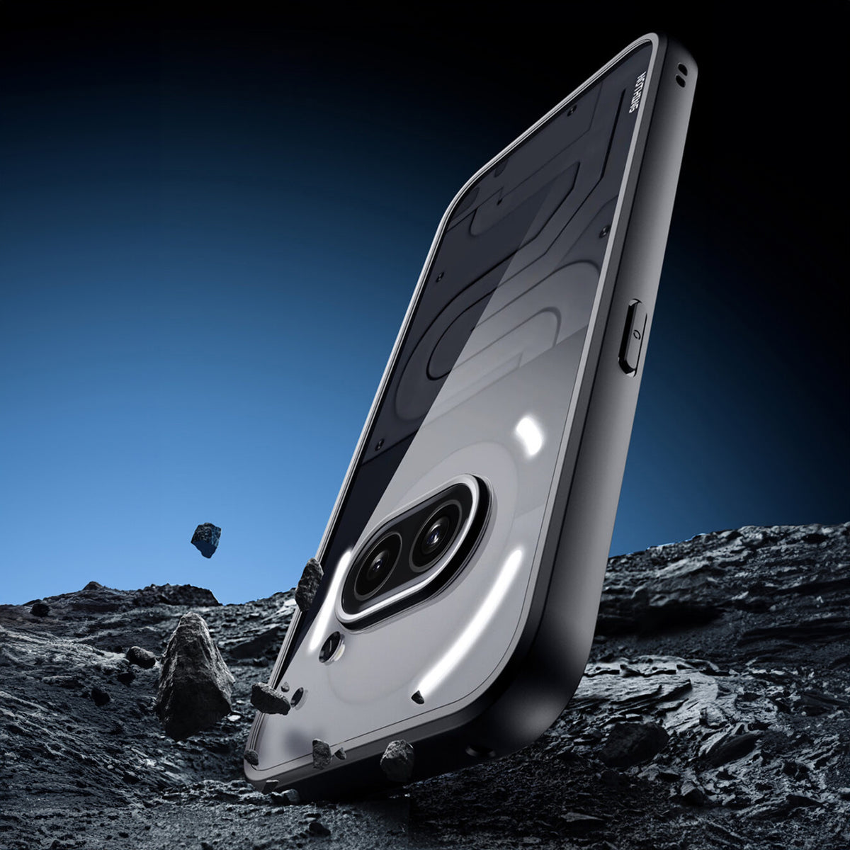 Soft Frame Clear Case For Nothing Phone 2A