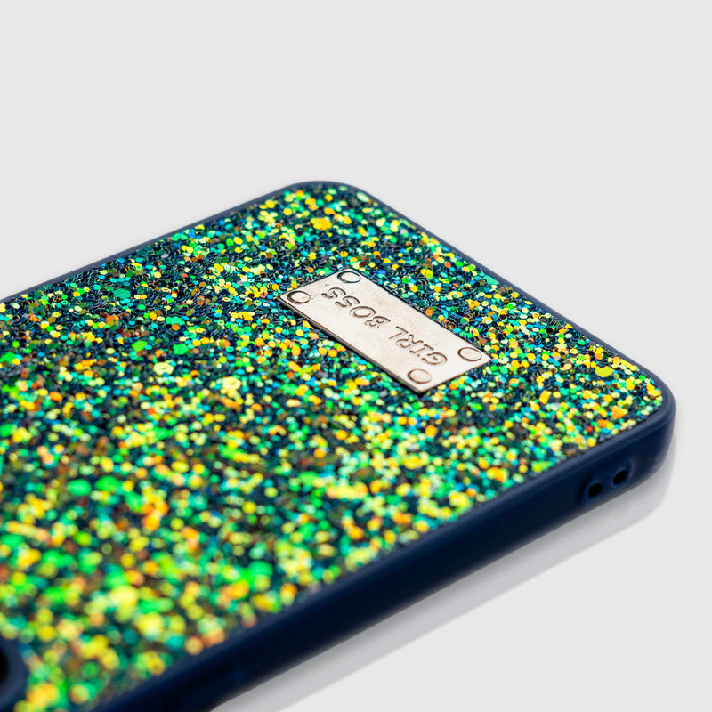 Sparkling Glitter Sequin Case with Camera Shield Back Cover For Samsung A23 4G