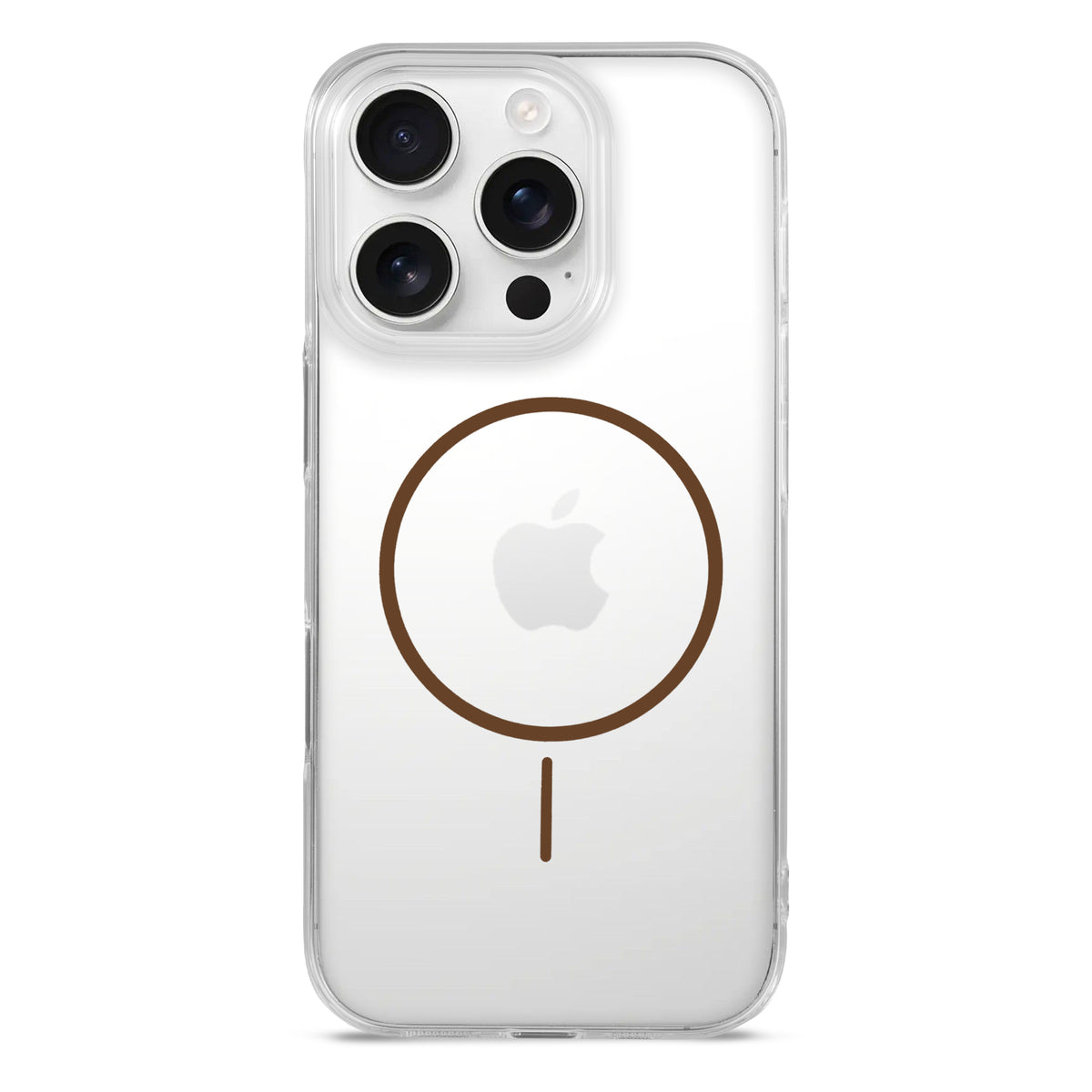 Crystal Clear Anti-Yellowing Wireless Charging Support Case For Apple iPhone 15 Pro Max