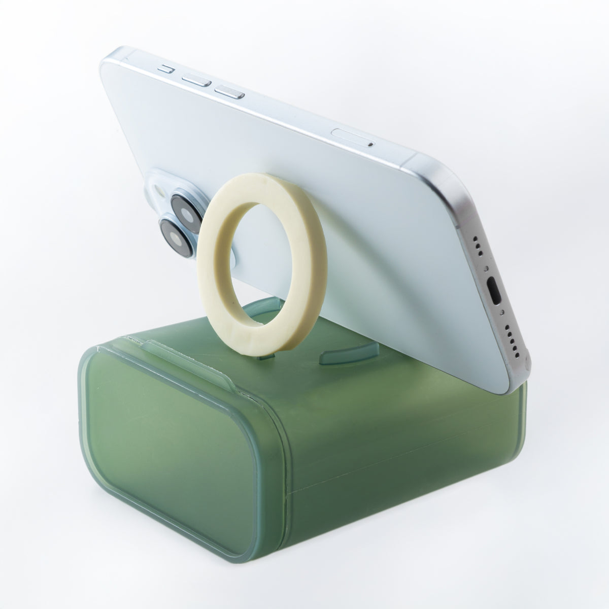 Charger Box / Multi Purpose Storage With Inbuilt Phone Stand - 1 Box Random Color